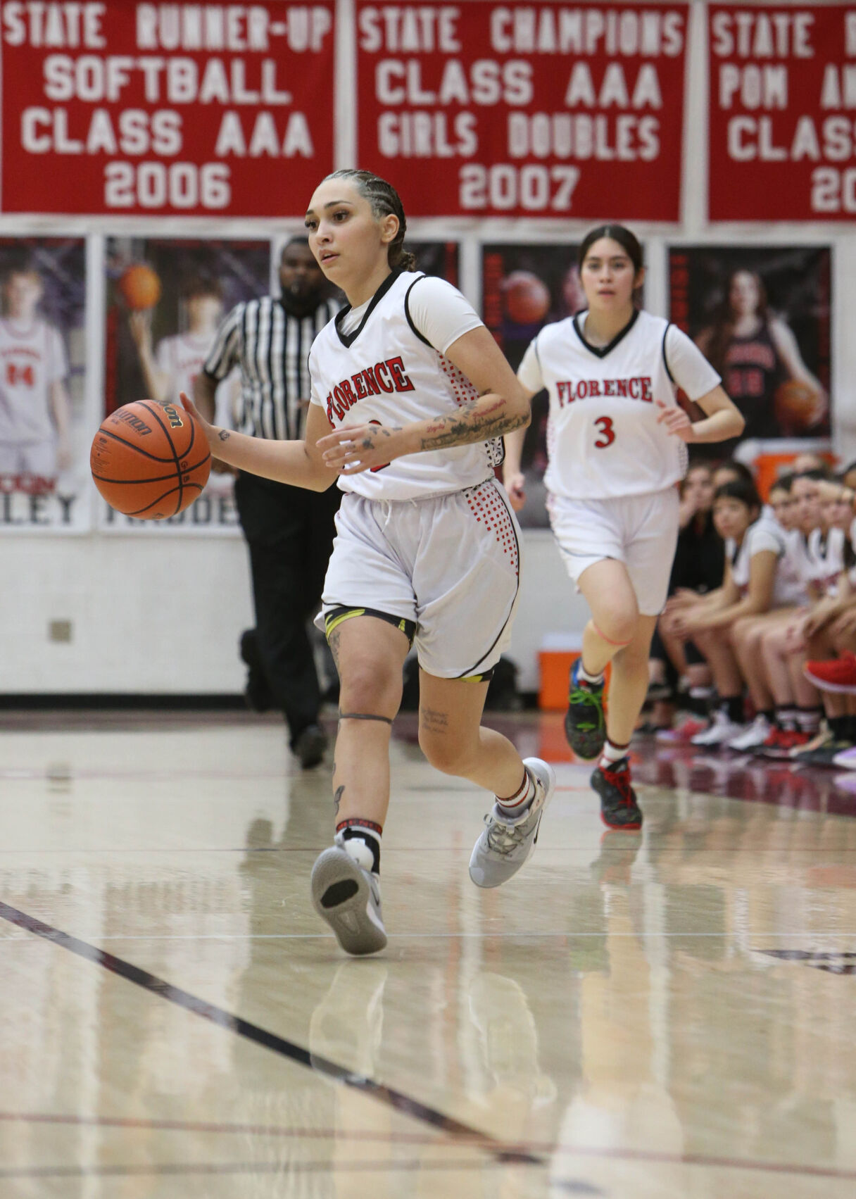 Florence vs. Coolidge girl's basketball